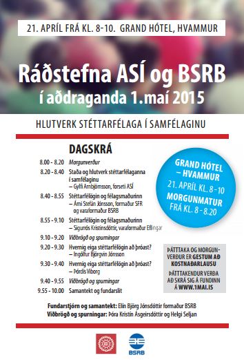 ráðstefna BSRB og ASI litil